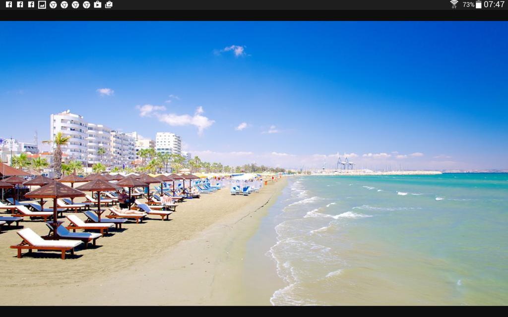 Panikos Beach Apartment I Larnaca Esterno foto